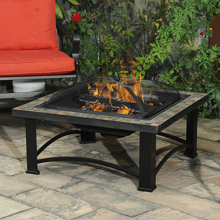 wayfair steel fire pit